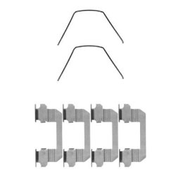 Brake Disc Pad Accessory Kit MINTEX MBA1789 OE Ref 410803U826