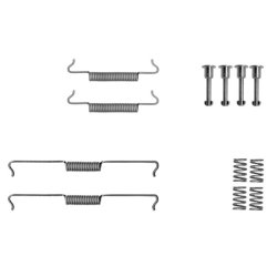 Handbrake Shoe Accessory Kit MINTEX MBA41 OE Ref 7P0698545