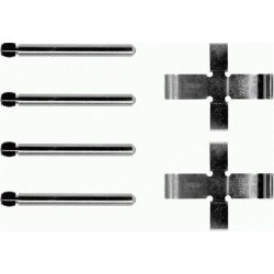 Brake Disc Pad Accessory Kit MINTEX MBA905