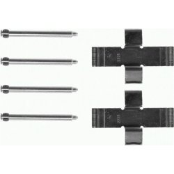 Brake Disc Pad Accessory Kit MINTEX MBA916