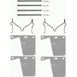 Brake Disc Pad Accessory Kit MINTEX MBA960