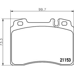 Brake Pad Set MINTEX MDB1503 MINTEX