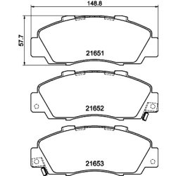 Brake Pad Set MINTEX MDB1543 OE Ref 45022ST7R03