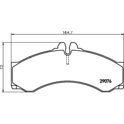 Brake Pad Set MINTEX MDB1802 MINTEX