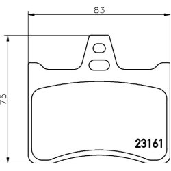 Brake Pad Set MINTEX MDB1881