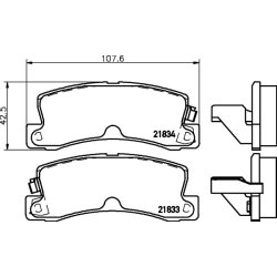 Brake Pad Set MINTEX MDB1994 OE Ref 0446633150 MINTEX