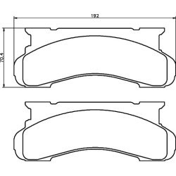 Brake Pad Set MINTEX MDB2360 MINTEX