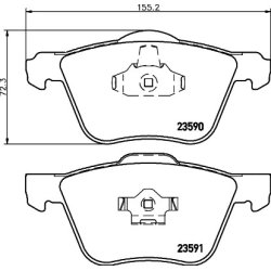 Brake Pad Set MINTEX MDB2543 OE Ref 30793265