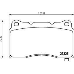 Brake Pad Set MINTEX MDB2629 OE Ref 45022TV8E01