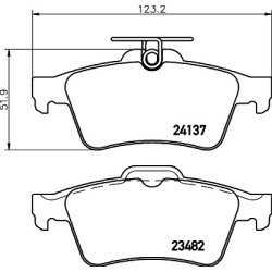 Brake Pad Set MINTEX MDB2686 OE Ref 425405