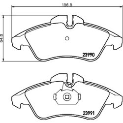 Brake Pad Set MINTEX MDB2688