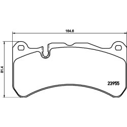Brake Pad Set MINTEX MDB3115 OE Ref 0054203920