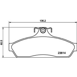 Brake Pad Set MINTEX MDB3328