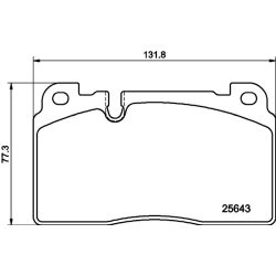 Brake Pad Set MINTEX MDB3419