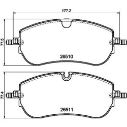 Brake Pad Set MINTEX MDB3501 OE Ref J9C37915 MINTEX