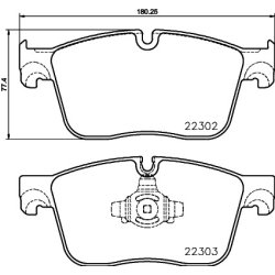 Brake Pad Set MINTEX MDB3836 OE Ref T2H52818 MINTEX