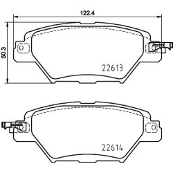 Brake Pad Set MINTEX MDB4087 OE Ref TKY82648ZA