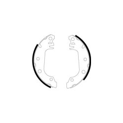Brake Shoe Set MINTEX MFR100 OE Ref 77FB2200AC