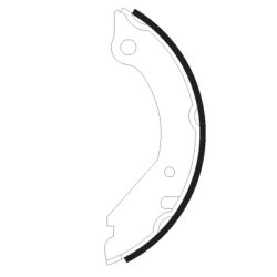 Handbrake Shoe Set MINTEX MFR106 OE Ref 13303102 MINTEX