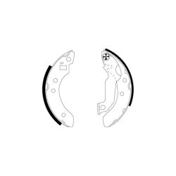Brake Shoe Set MINTEX MFR122 OE Ref 5015657 MINTEX