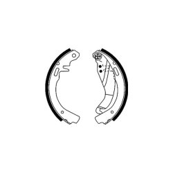 Brake Shoe Set MINTEX MFR129 OE Ref 11717147 MINTEX