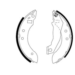 Brake Shoe Set MINTEX MFR171 OE Ref 6088223