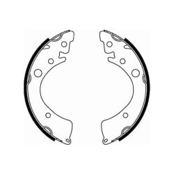 Brake Shoe Set MINTEX MFR206 OE Ref 43153SD9071