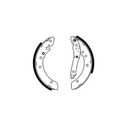 Brake Shoe Set MINTEX MFR220 OE Ref 424152