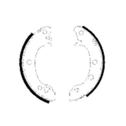 Brake Shoe Set MINTEX MFR256 MINTEX