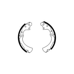 Brake Shoe Set MINTEX MFR263 OE Ref 4406016500