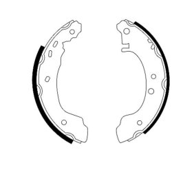Brake Shoe Set MINTEX MFR281 OE Ref 4406070J28 MINTEX