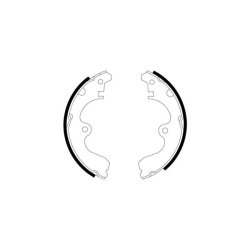 Brake Shoe Set MINTEX MFR307 OE Ref 0449510073 MINTEX