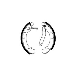 Brake Shoe Set MINTEX MFR308 OE Ref 281698527GX