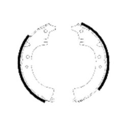 Brake Shoe Set MINTEX MFR352 OE Ref 0449587101