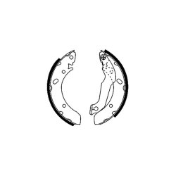 Brake Shoe Set MINTEX MFR368 OE Ref 5830528A00 MINTEX