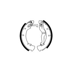 Brake Shoe Set MINTEX MFR386 OE Ref 701698525A