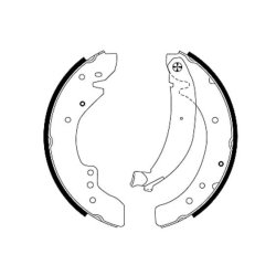 Brake Shoe Set MINTEX MFR402 OE Ref 4241H4 MINTEX
