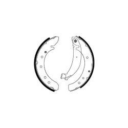 Brake Shoe Set MINTEX MFR403 OE Ref 4241H5 MINTEX