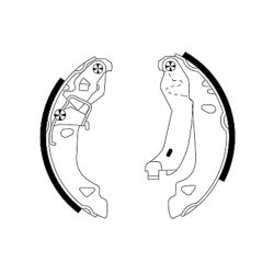 Brake Shoe Set MINTEX MFR405 OE Ref 9945975 MINTEX