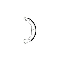 Handbrake Shoe Set MINTEX MFR432 OE Ref 1163988 MINTEX