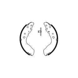 Brake Shoe Set MINTEX MFR442 OE Ref 5321177811 MINTEX