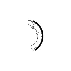 Brake Shoe Set MINTEX MFR451 OE Ref MB587658 MINTEX