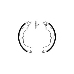 Brake Shoe Set MINTEX MFR454 OE Ref 0449526230 MINTEX