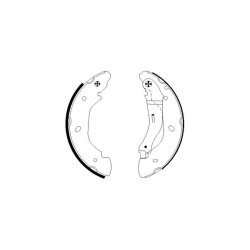 Brake Shoe Set MINTEX MFR483 OE Ref 1227045