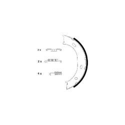 Handbrake Shoe Set MINTEX MFR488 OE Ref 2D0698525B MINTEX