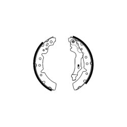 Brake Shoe Set MINTEX MFR500 MINTEX