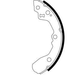 Brake Shoe Set MINTEX MFR517 OE Ref 0K30A2628Z MINTEX