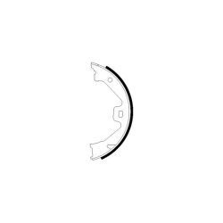 Handbrake Shoe Set MINTEX MFR522 OE Ref GBS90838AF MINTEX