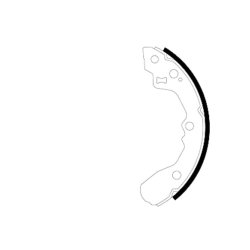 Brake Shoe Set MINTEX MFR538 OE Ref 0K2012638Z MINTEX
