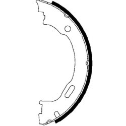 Handbrake Shoe Set MINTEX MFR541 OE Ref 068020626AA MINTEX